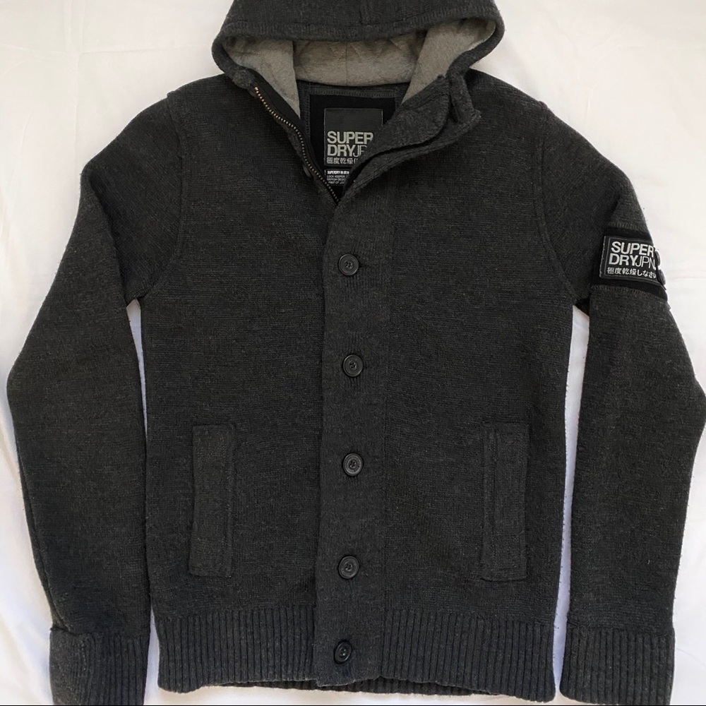 Superdry JPN Lock Keeper Zip Hood